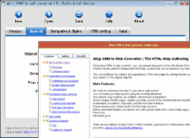 Atop CHM to Web Converter Standard screenshot